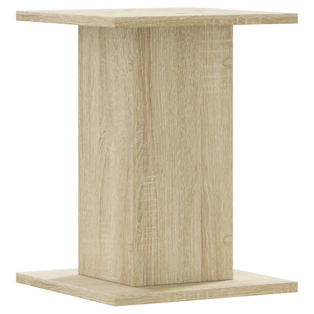 Pflanzenständer 2 Stk. Weiß 30x30x40 cm Holzwerkstoff