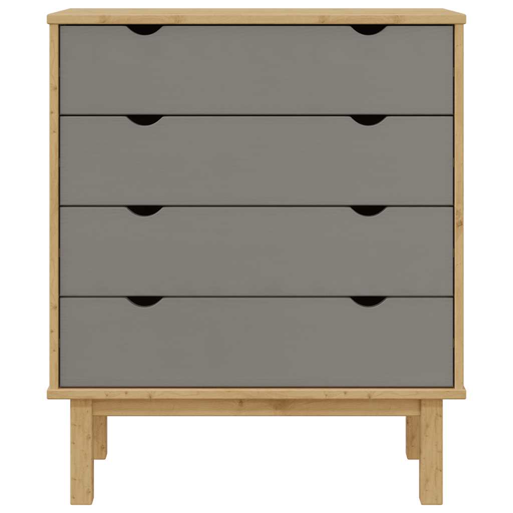 Schubladenschrank OTTA 76,5x39,5x90 cm Massivholz