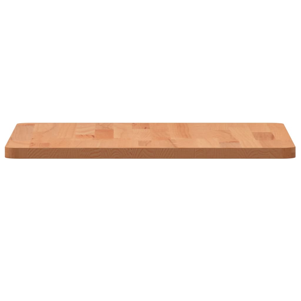 Tischplatte Ø30x1,5 cm Rund Massivholz Buche