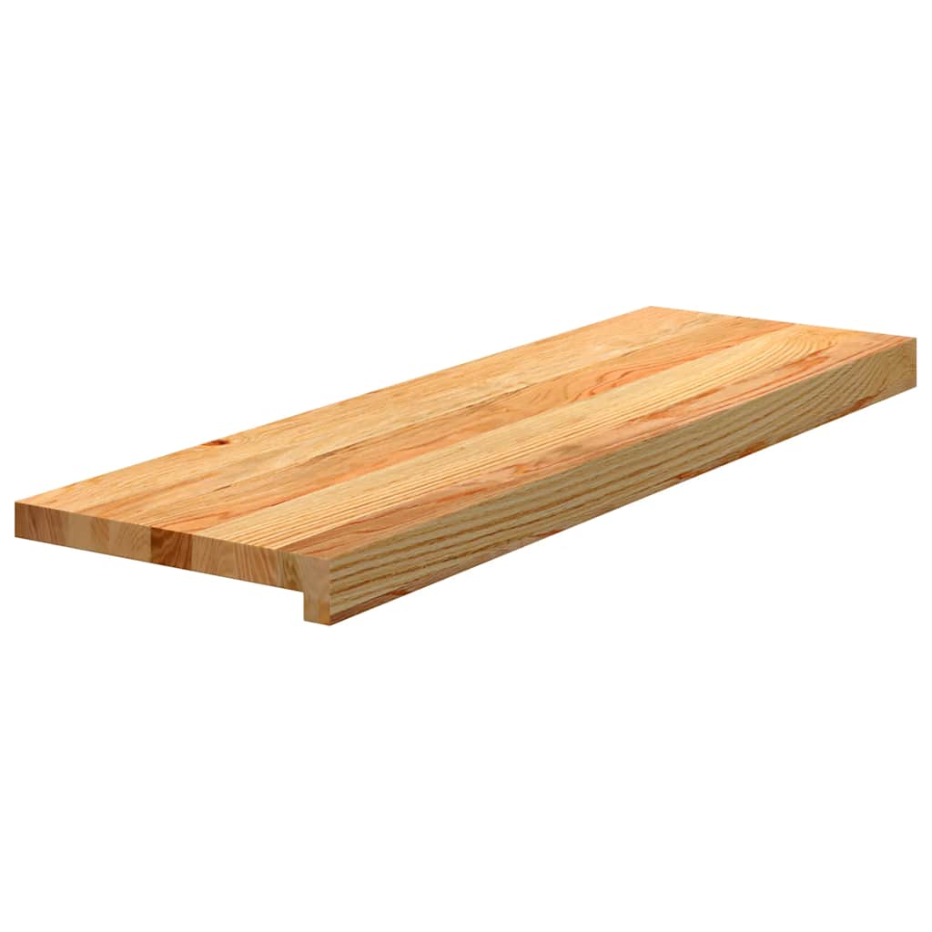 Treppenstufen 4 Stk. Unbehandelt 70x25x2 cm Massivholz Eiche