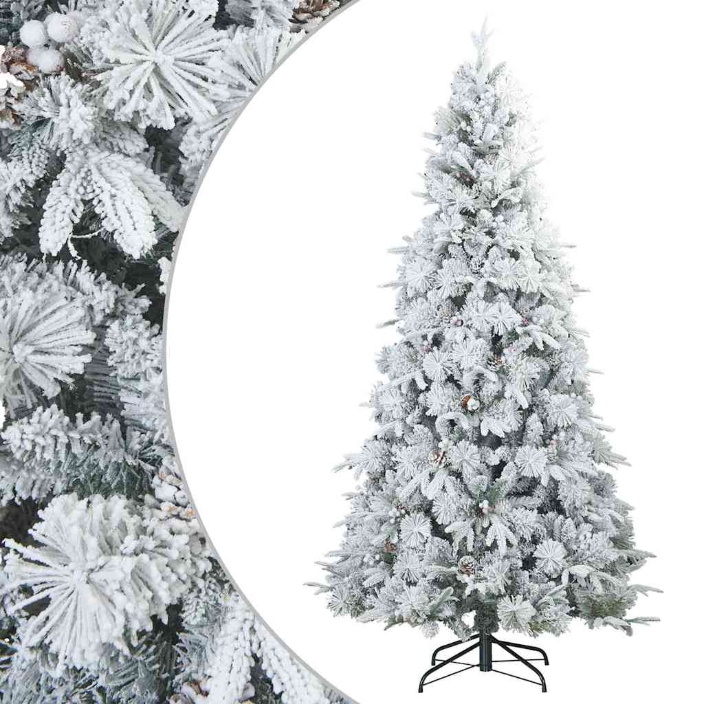 Künstlicher klappbarer Weihnachtsbaum mit Ständer Grün 120 cm
