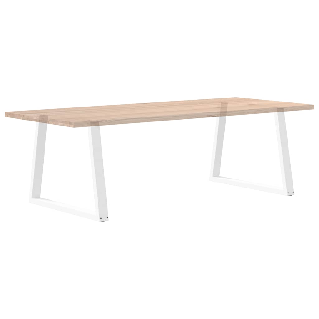 Couchtischbeine V-Form 2 Stück Schwarz 30x(30-31,3) cm Stahl
