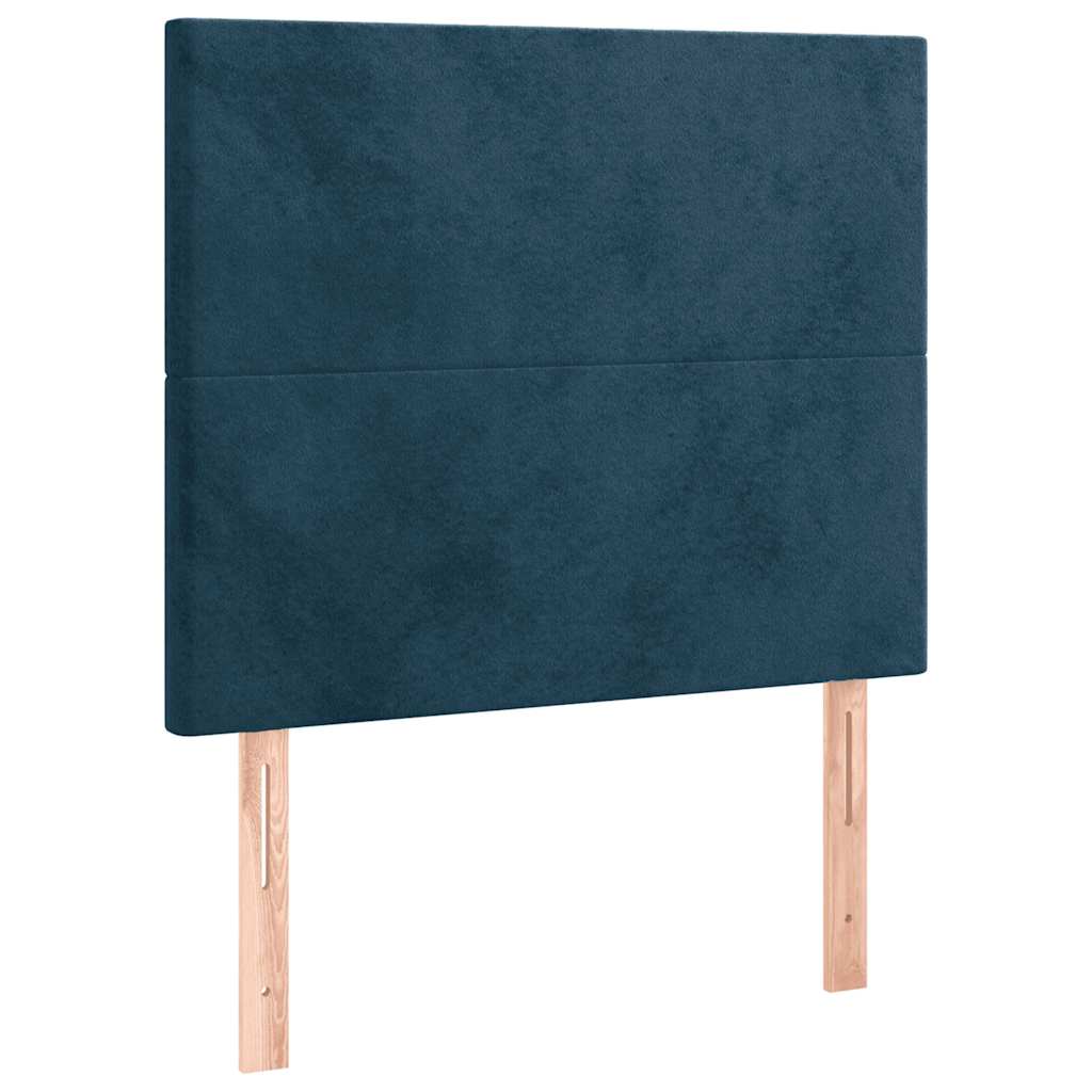 Kopfteil Hellgrau 80x5x118/128 cm Samt
