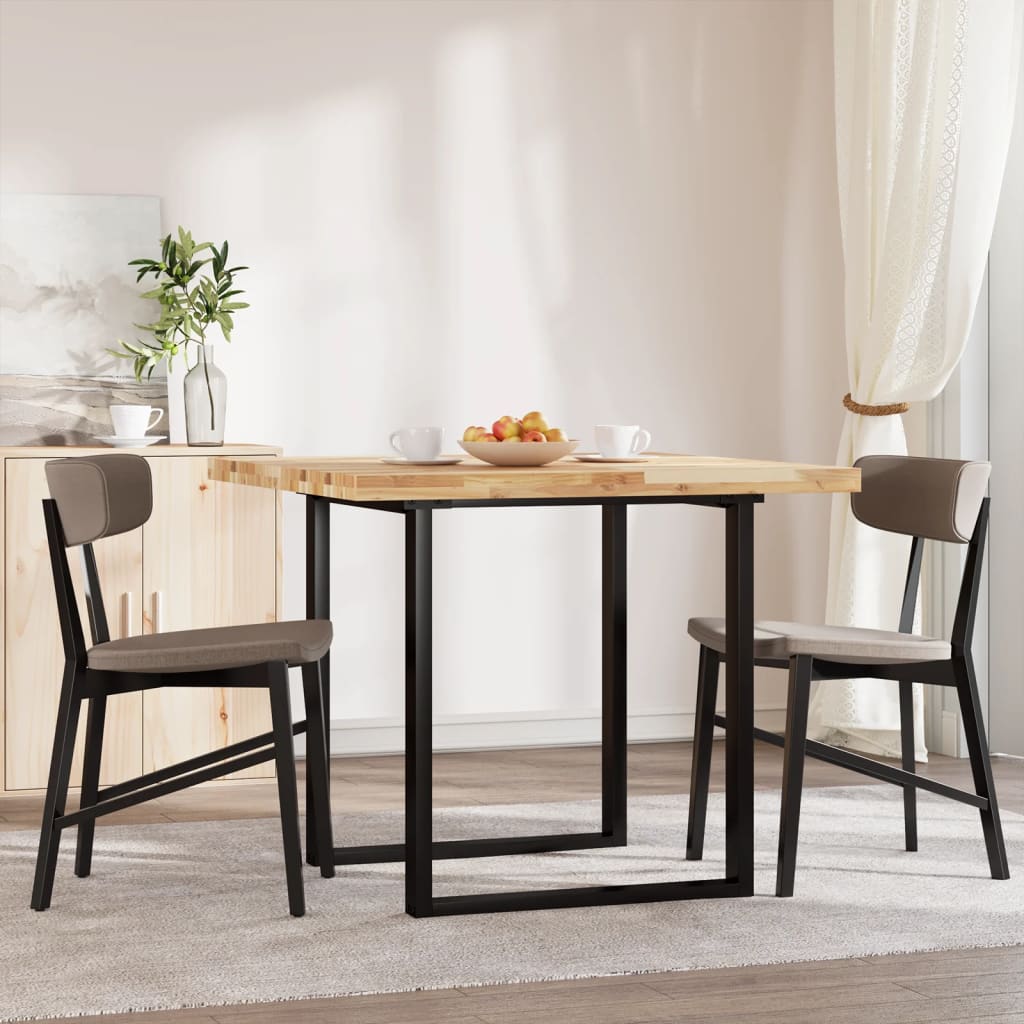 Tischplatte Rund Ø40x2 cm Massivholz Akazie