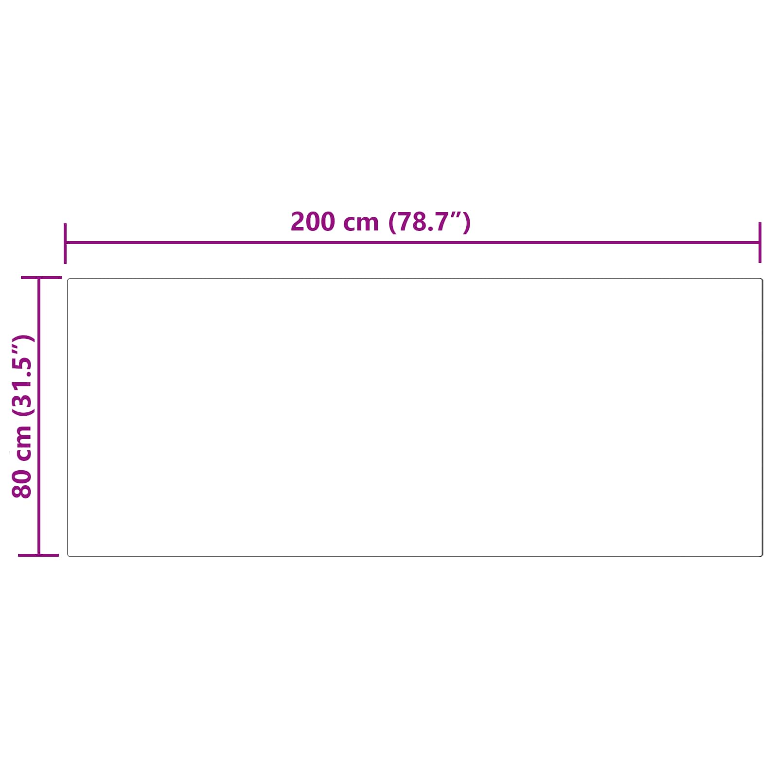 Teppich aus Kunstschaffell TAFALLA Weiß 60 x 110 cm Polyester