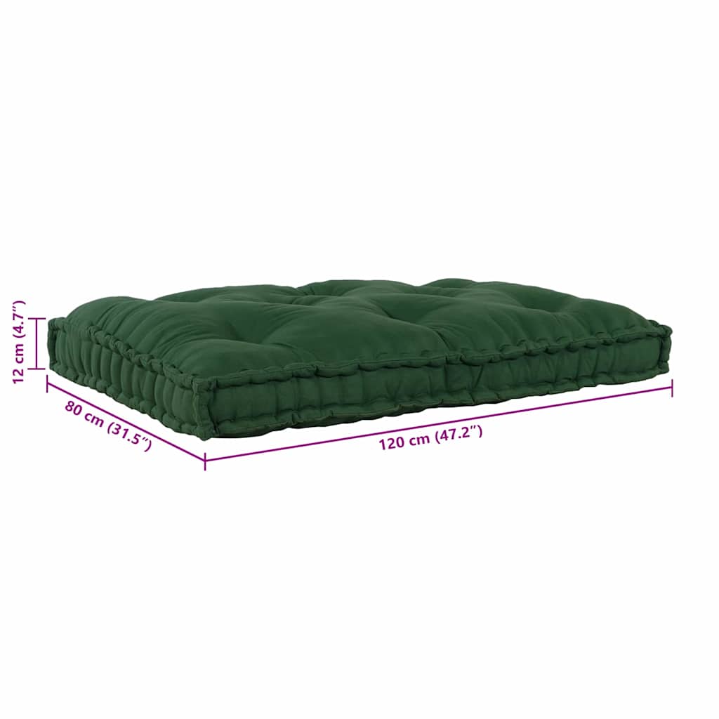 Palettensofa-Auflage Mehrfarbig Stoff Patchwork