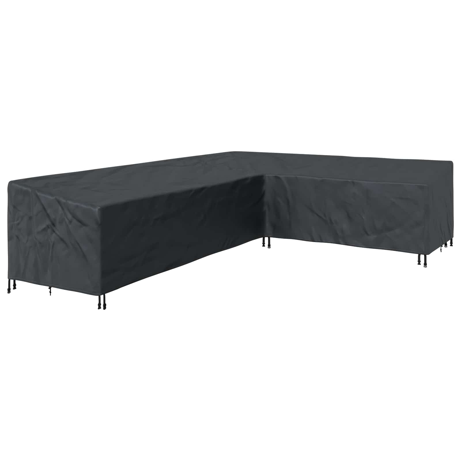 Möbelbezug Schwarz 235 x 235 x 85 cm 210D Oxford Stoff