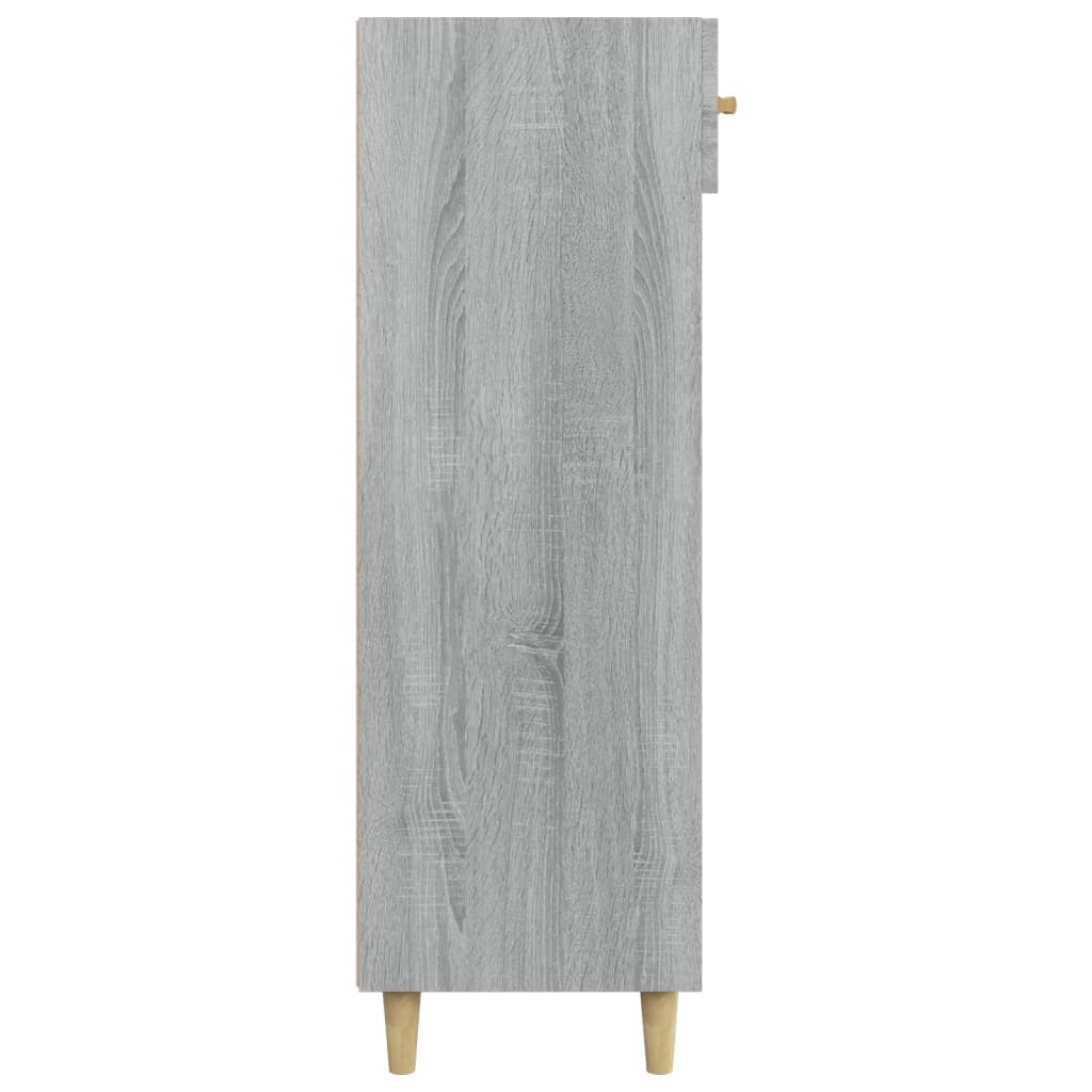 Schuhschrank mit Regal Altholz 60 x 35 x 105 cm Holzwerkstoff