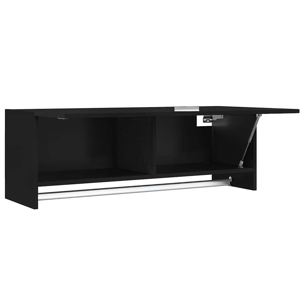 Kleiderschrank Weiß 100x32,5x35 cm Holzwerkstoff