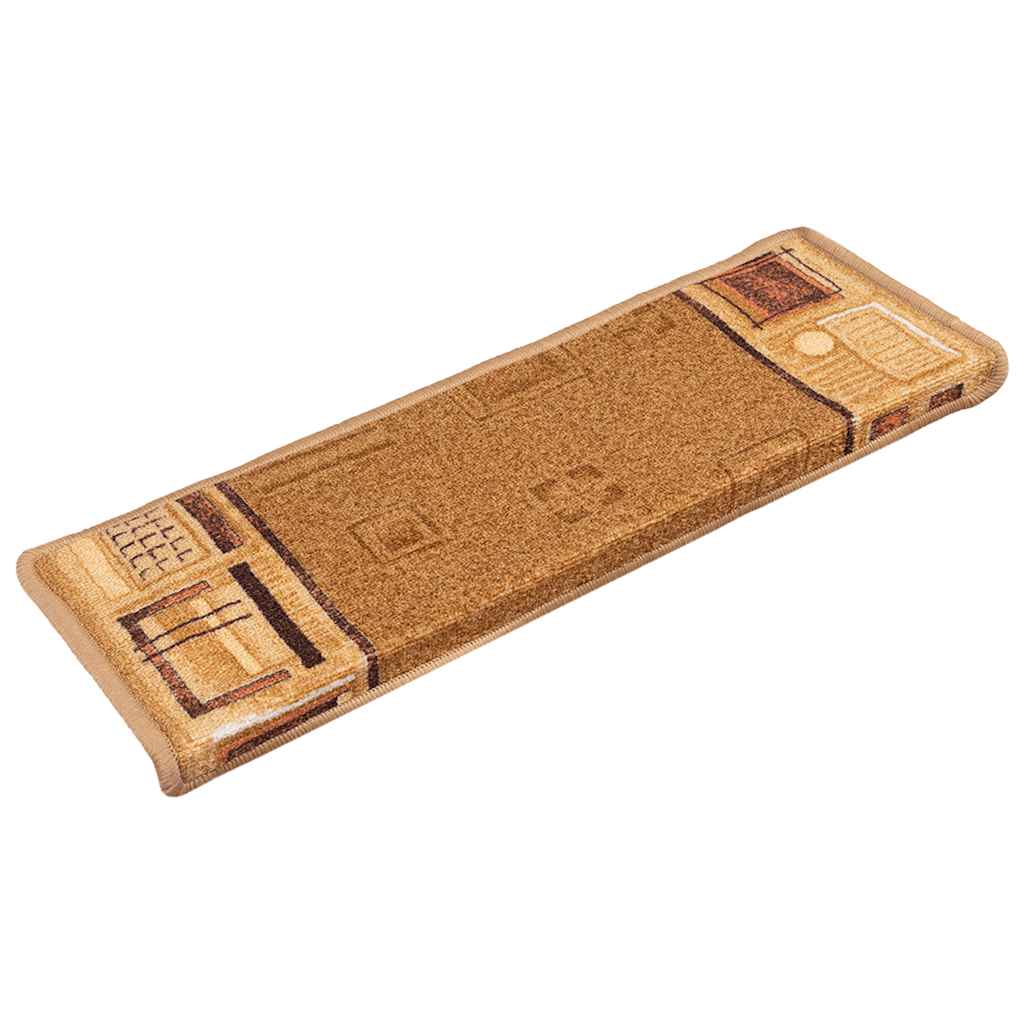 Stufenmatten Selbstklebend 5 Stk. 65x21x4 cm Rot