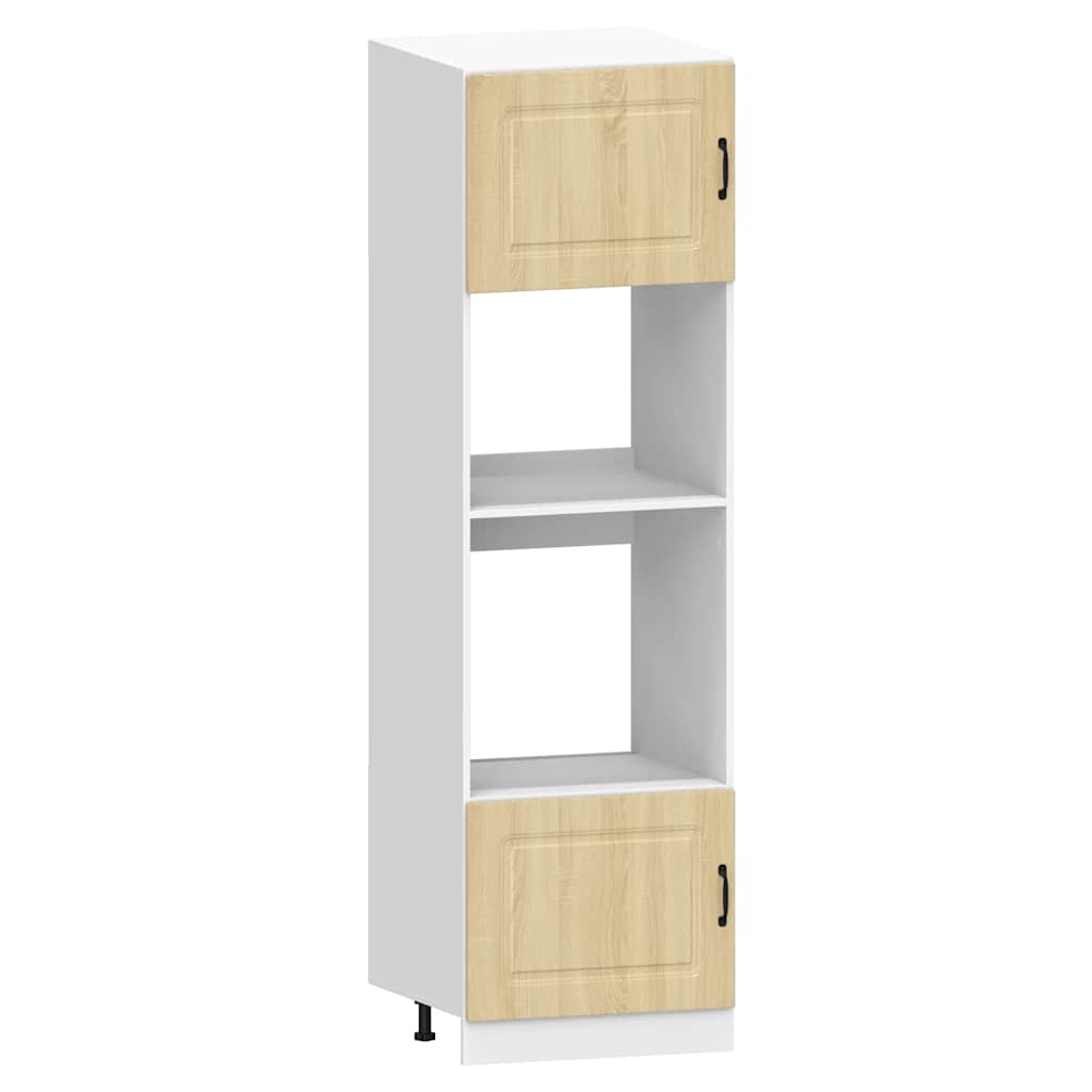 7-tlg. Küchenschrank-Set Kalmar Weiß Holzwerkstoff