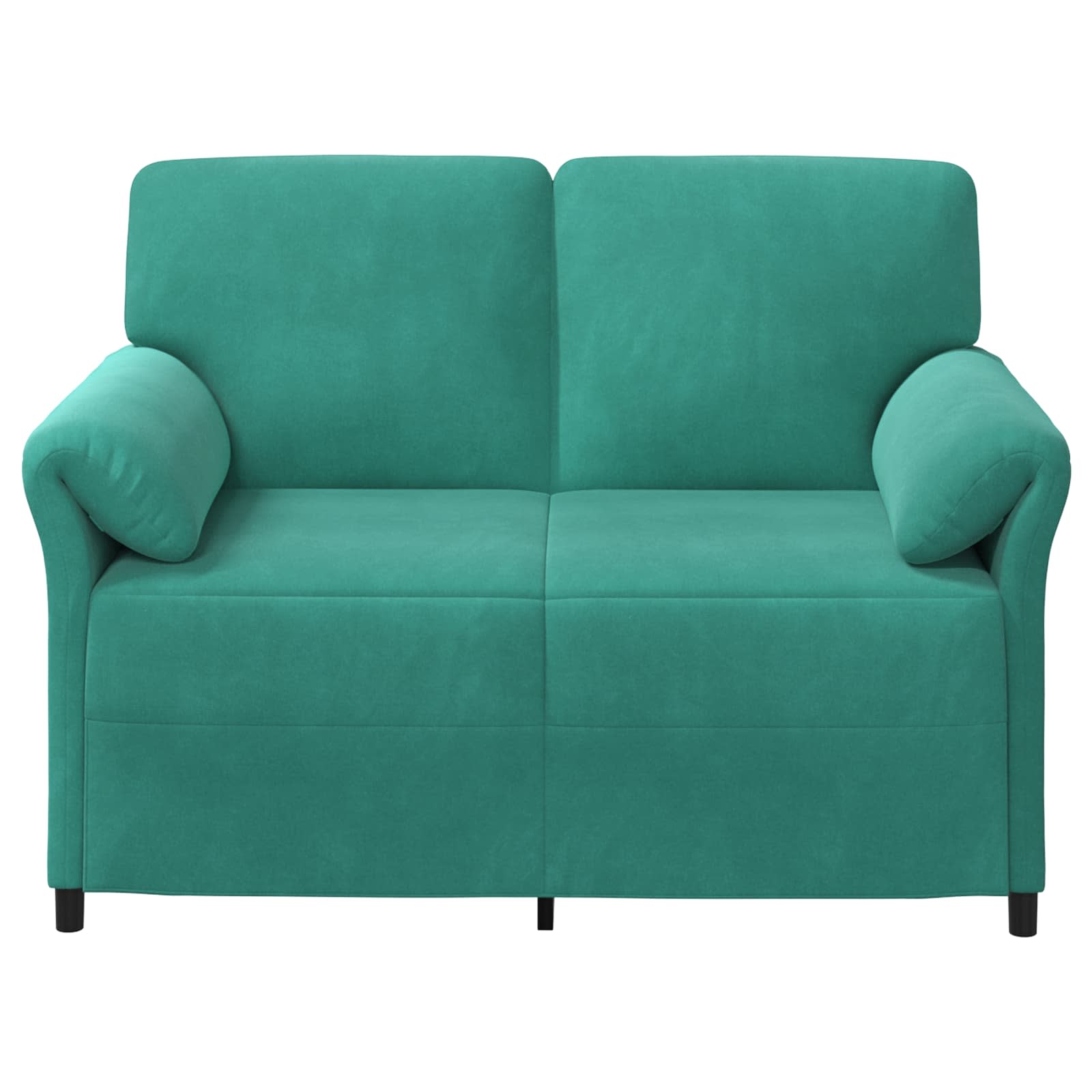 1-Sitzer Sofa Hellgrau 88 x 83 x 95 cm Samt