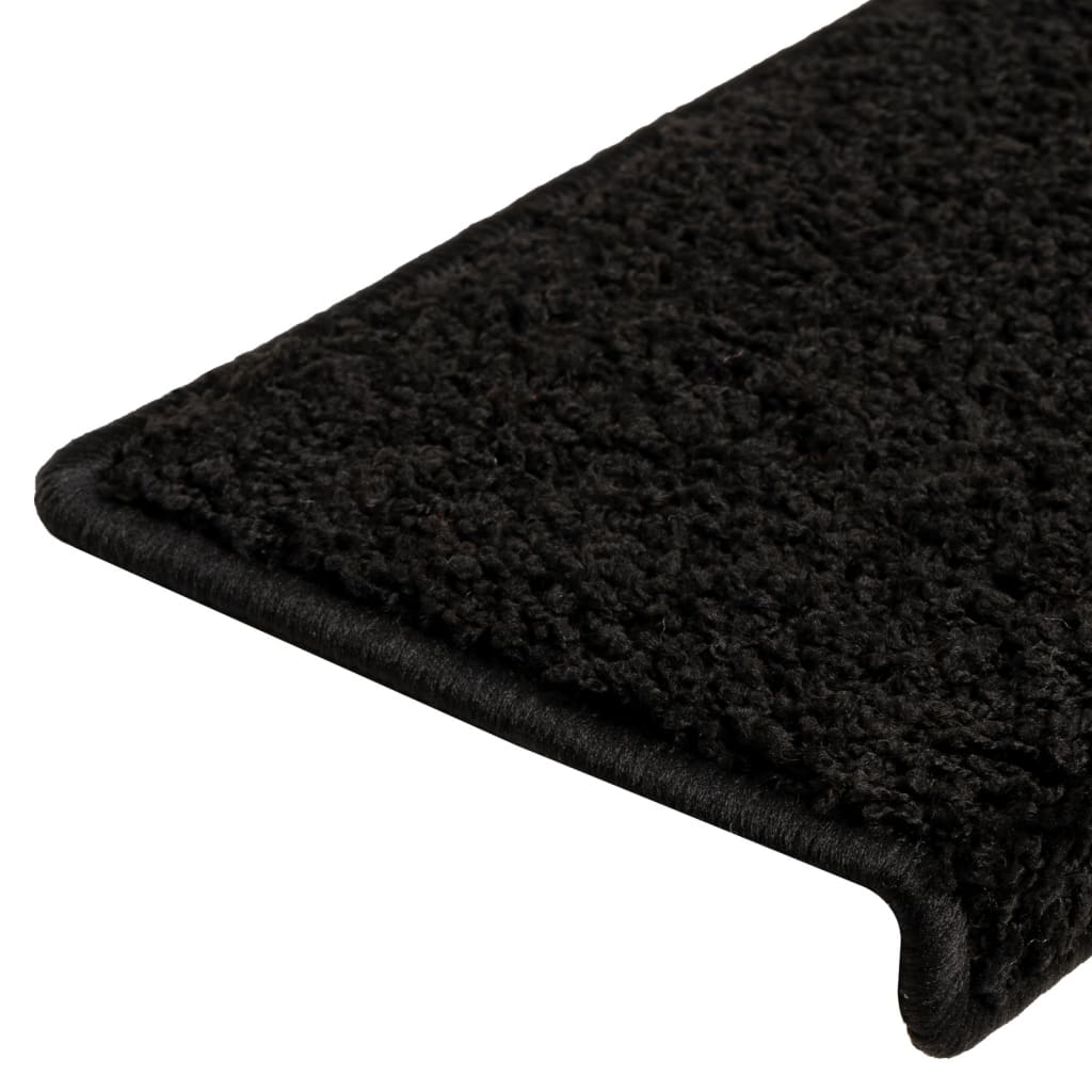 Stufenmatten 15 Stk. 65x21x4 cm Grau Rechteckiger Rand