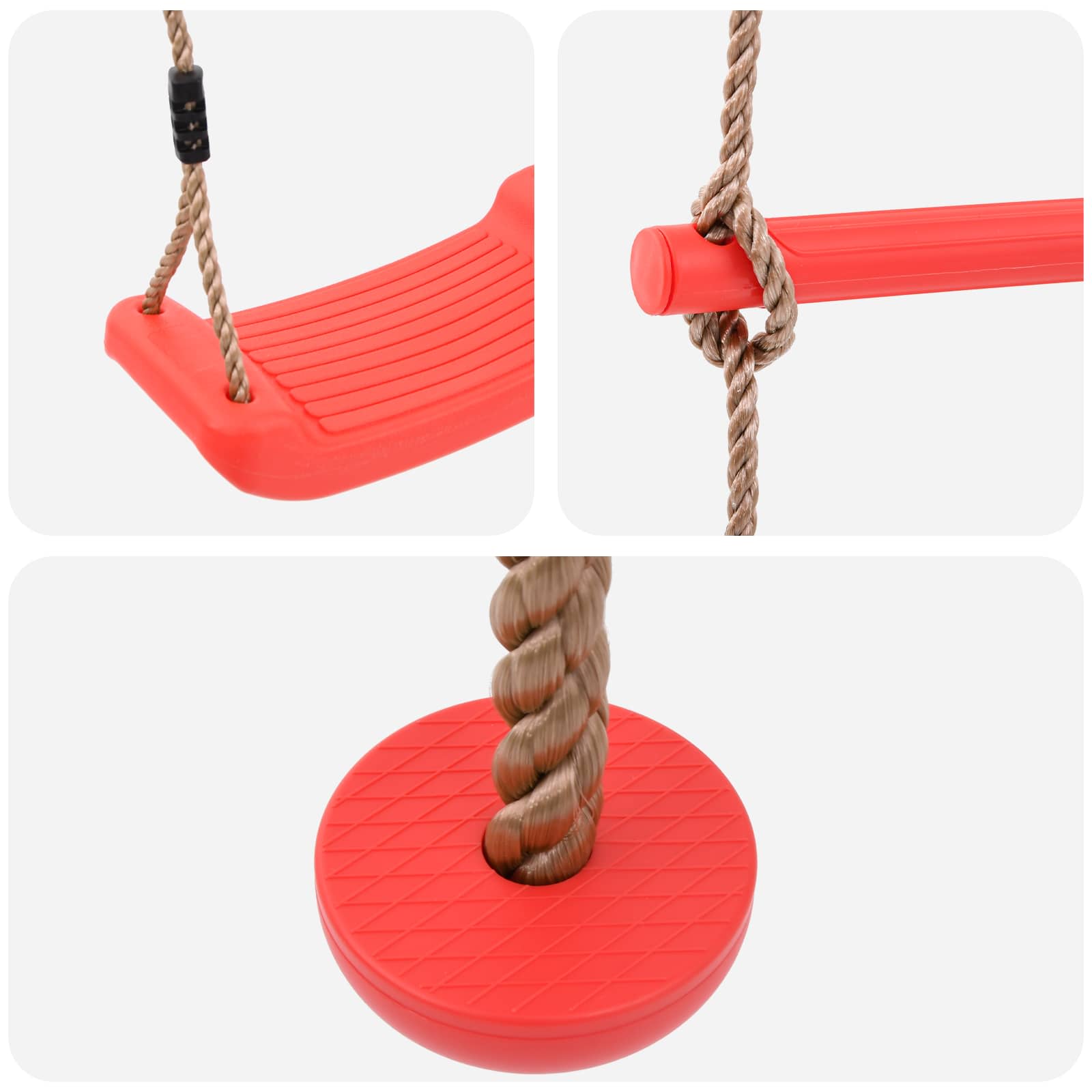 Schaukel-Set mit 2 Schaukelsitzen