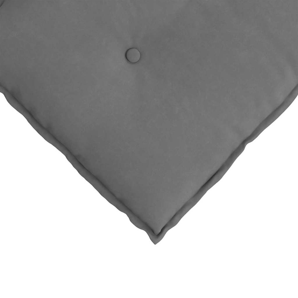 Rückenkissen Taupe 50 x 45 cm Mikrofaserstoff