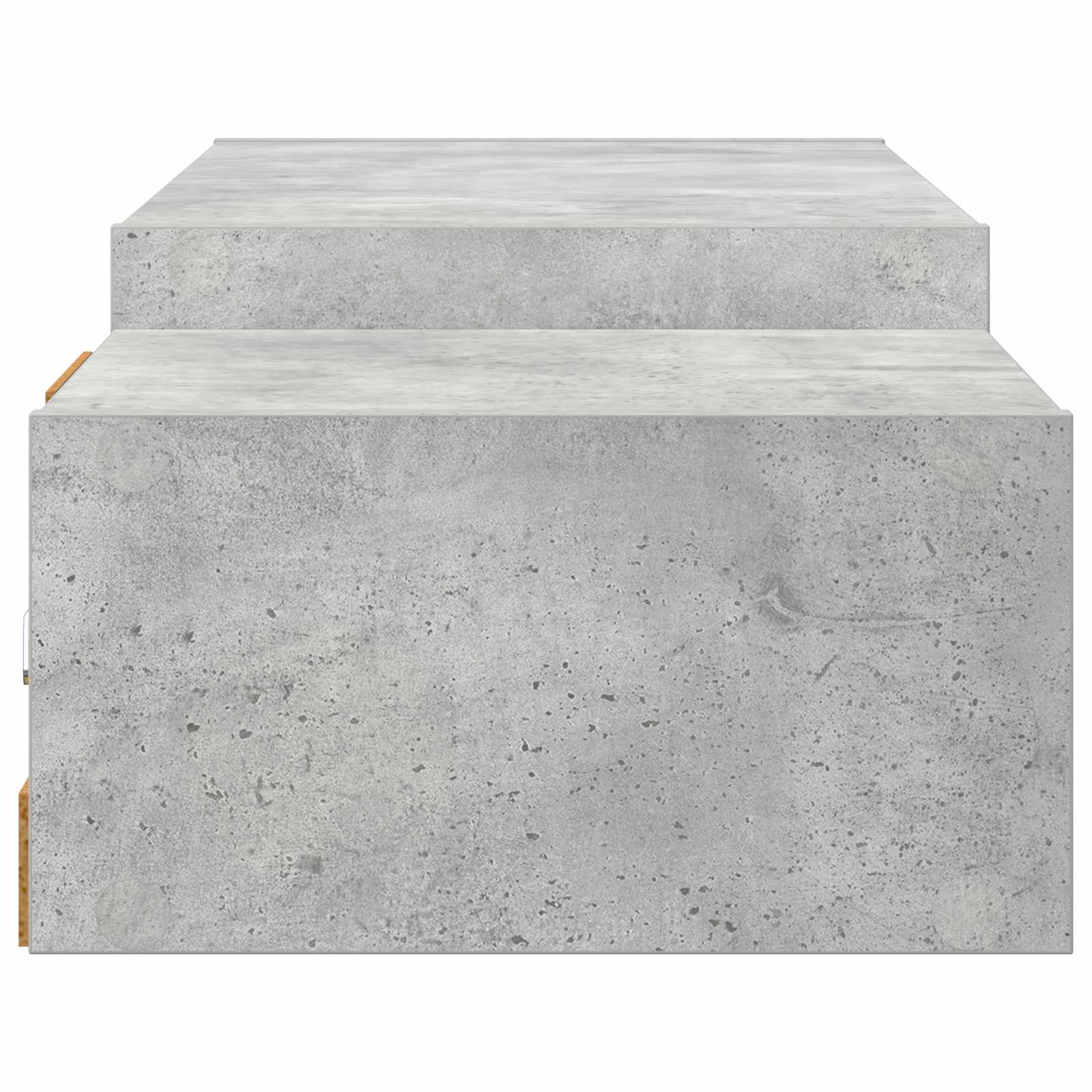 Wandmontierter TV-Schrank Wandhalterung Weiß 140 x 28 x 21 cm