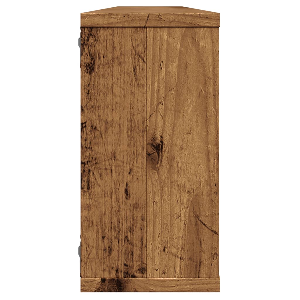 Würfelregale 2 Stk. Weiß 30x15x30 cm