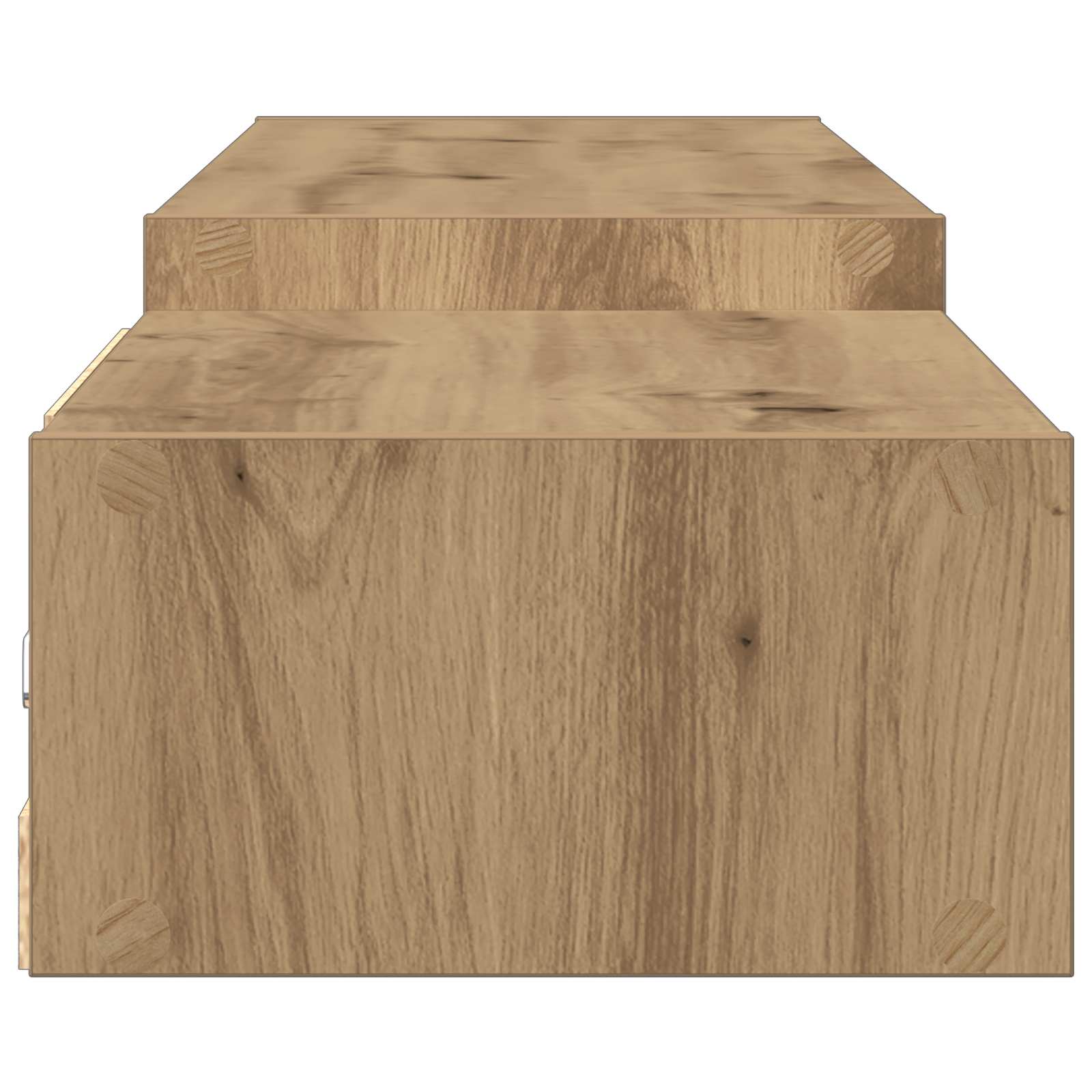 Wandmontierter TV-Schrank Wandhalterung Weiß 140 x 28 x 21 cm