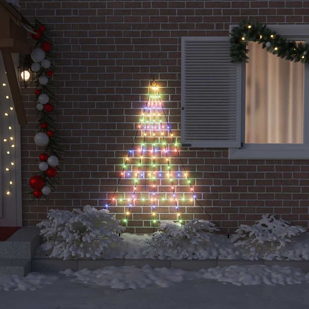 LED Weihnachtsbaum mit Erdspießen Warmes Weiß 182 cm Metall