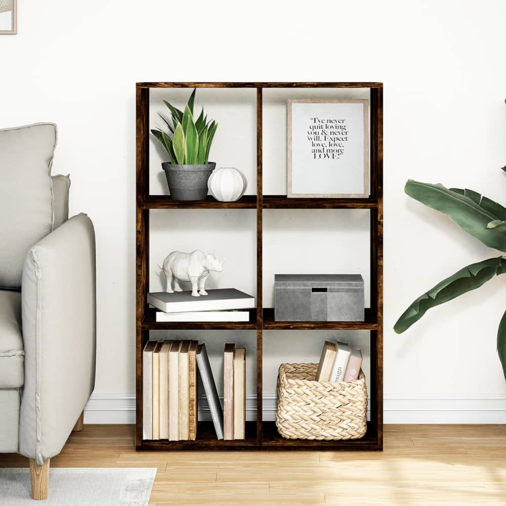 Bücherregal Weiß 137,5x29x137,5 cm Holzwerkstoff