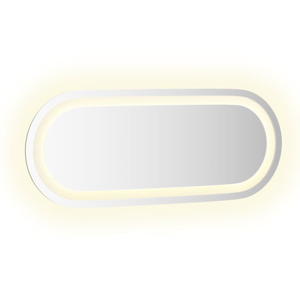 LED-Badspiegel 40x15 cm Oval