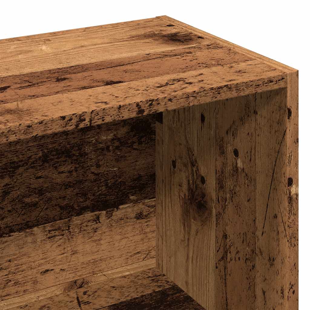 Bücherregal Weiß 98x29x97,5 cm Holzwerkstoff