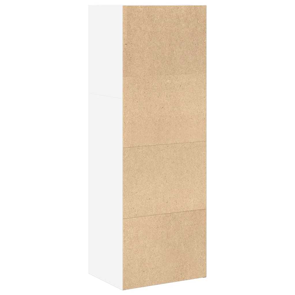 Bücherregal Weiß 80x30x189 cm Holzwerkstoff