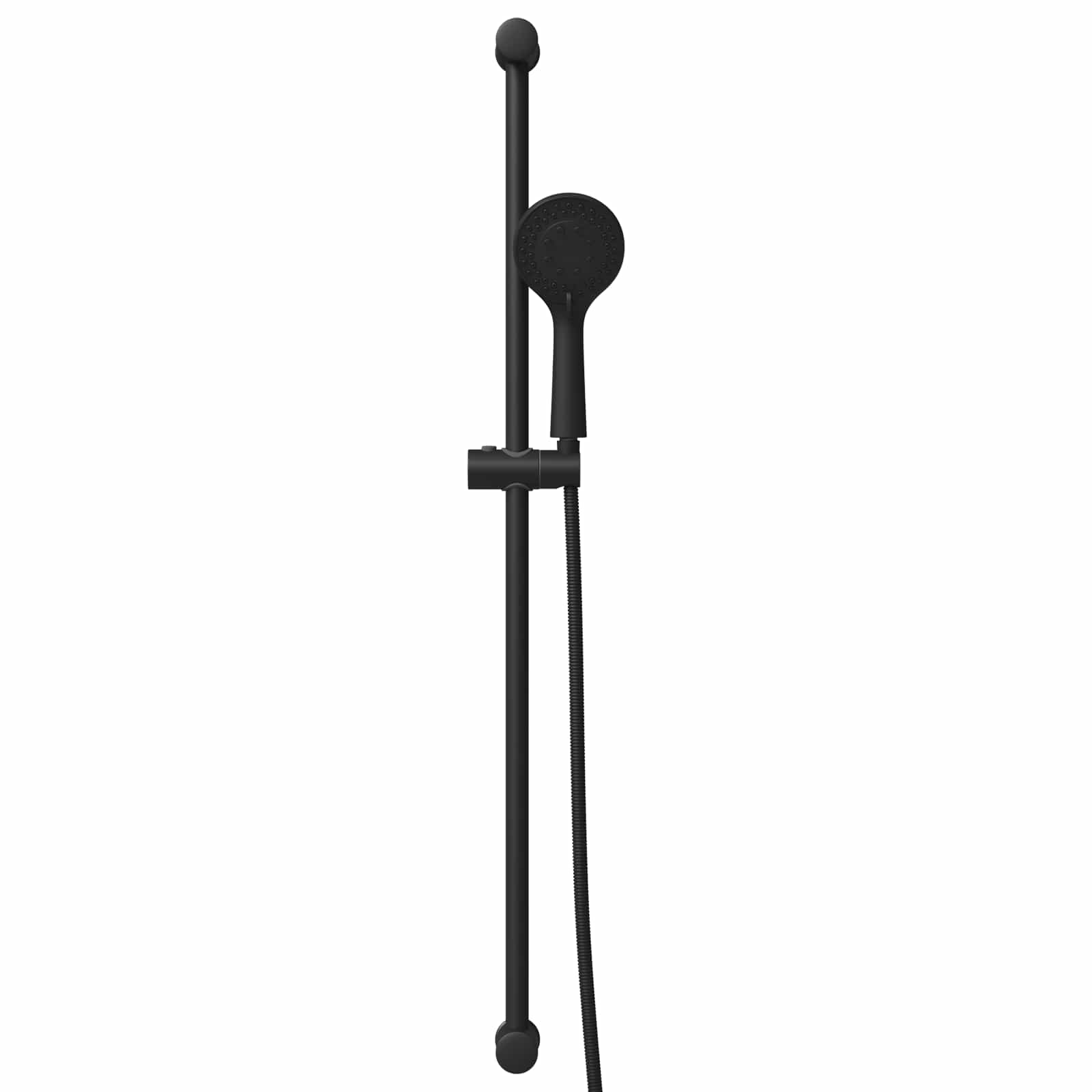 Duschsystem-Set Chrom 70 cm Edelstahl