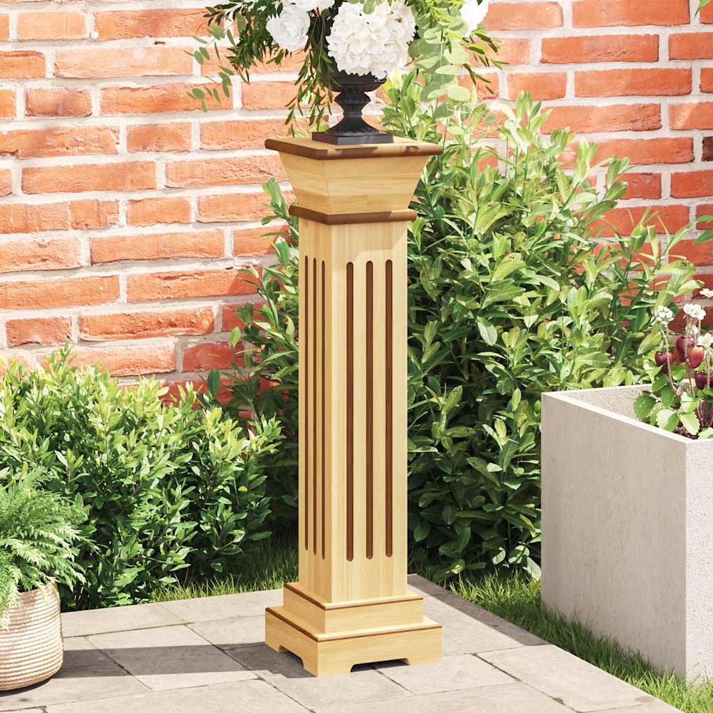 Säulen-Pflanzenständer Klassischer Stil Quadratisch MDF