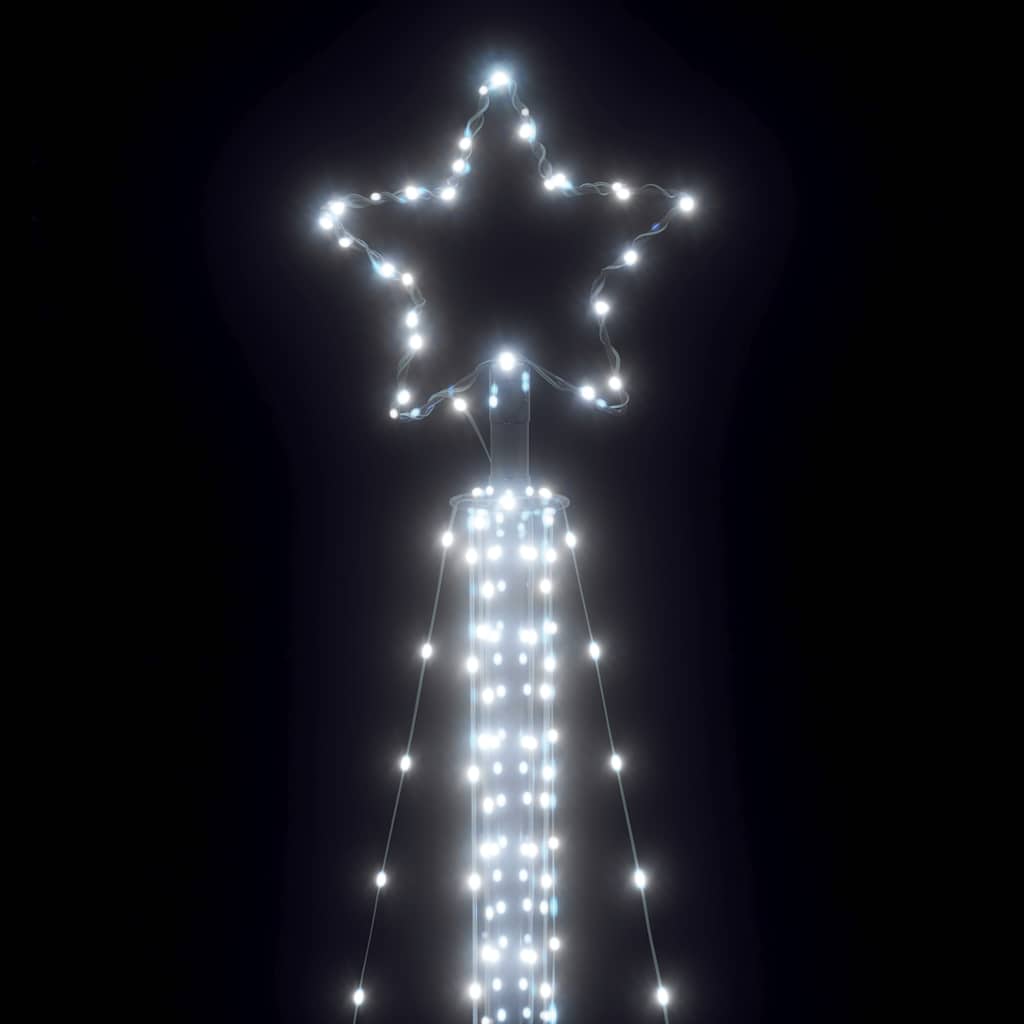 LED Weihnachtsbaum 363 LEDs Warmweiß 182 cm