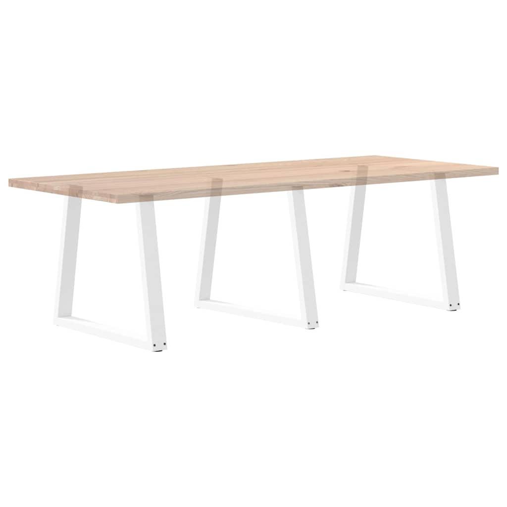 Couchtischbeine V-Form 2 Stück Schwarz 30x(30-31,3) cm Stahl