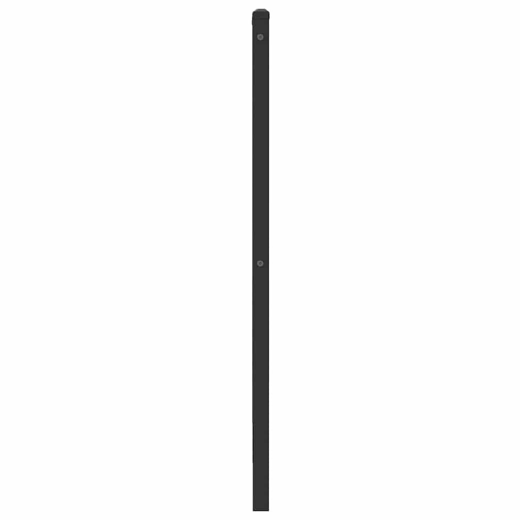 Ersatz-Kopfteil Räuchereiche 75 cm Holzwerkstoff und Stahl