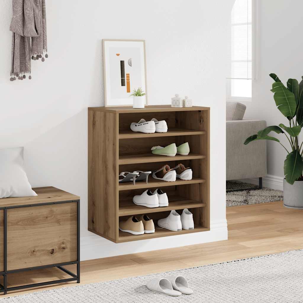 Schuhschrank Weiß 60x35x70 cm Holzwerkstoff