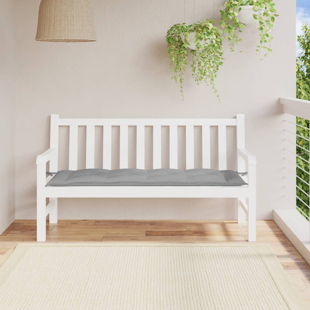 Gartenbank-Auflage Anthrazit 100x50x7 cm Oxford-Gewebe
