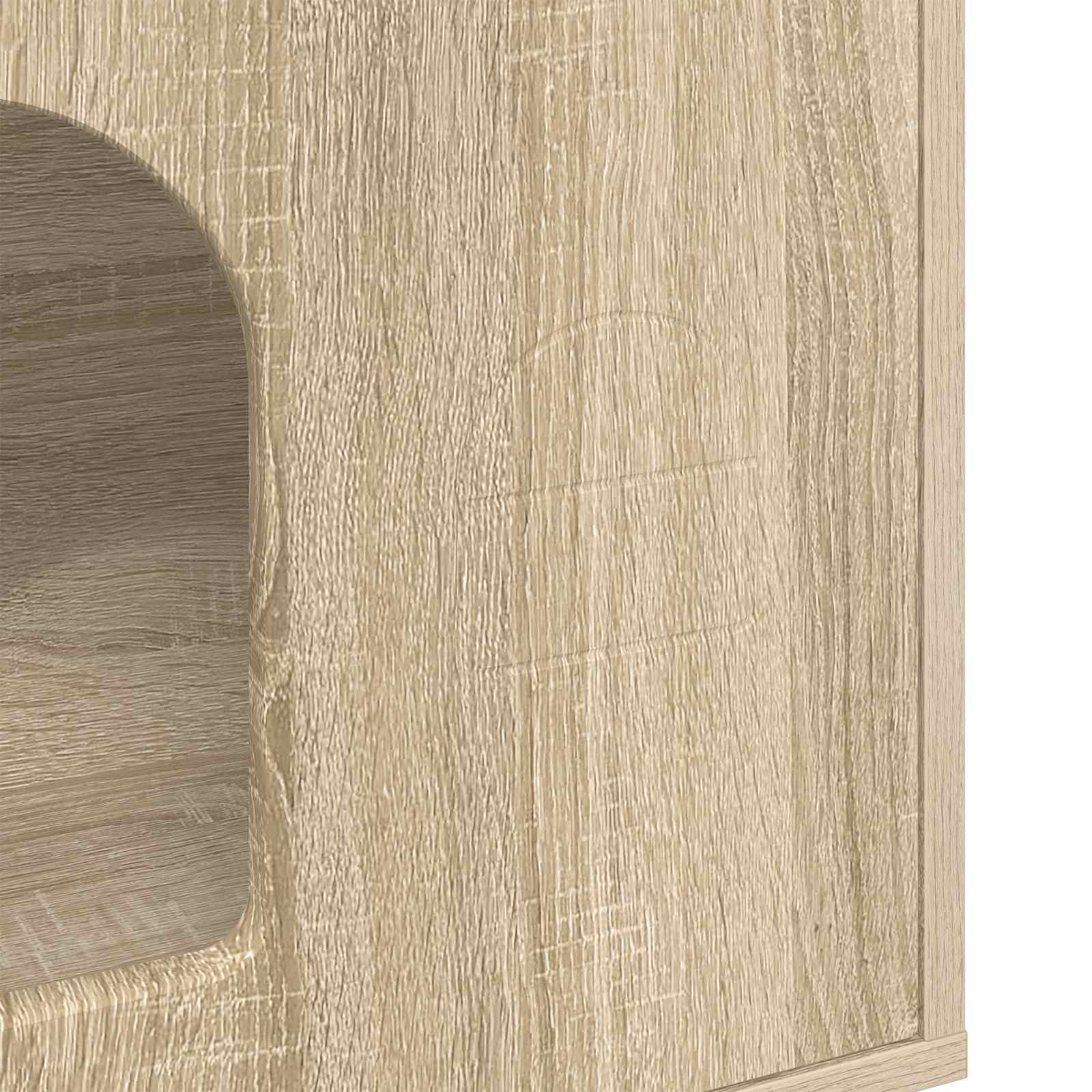 Katzenhaus Weiß 51 x 30 x 52 cm Holzwerkstoff