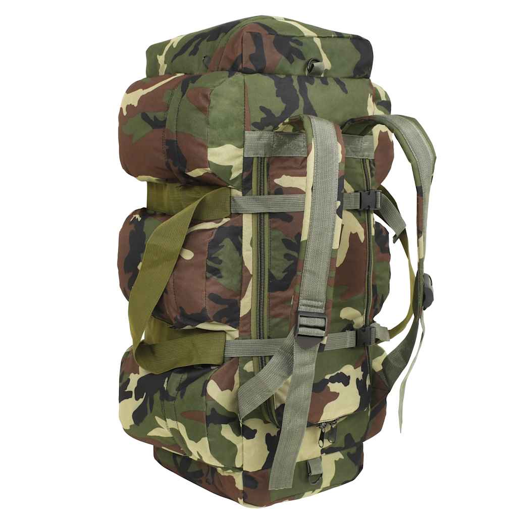3-in-1 Seesack Armee-Stil 45 L Olivgrün