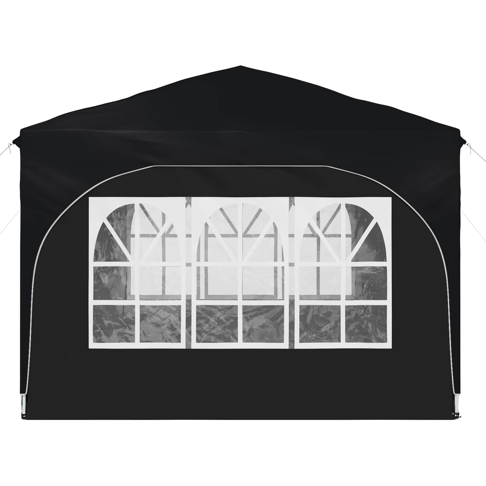 Pop-up Partyzelt 290 x 290 x 245 cm Creme