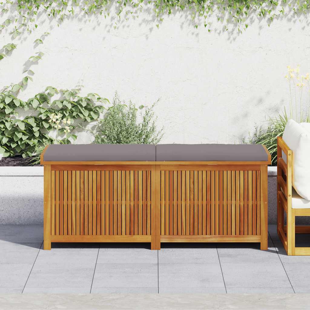 Outdoor-Kissenbox 60x50x61 cm Massivholz Akazie