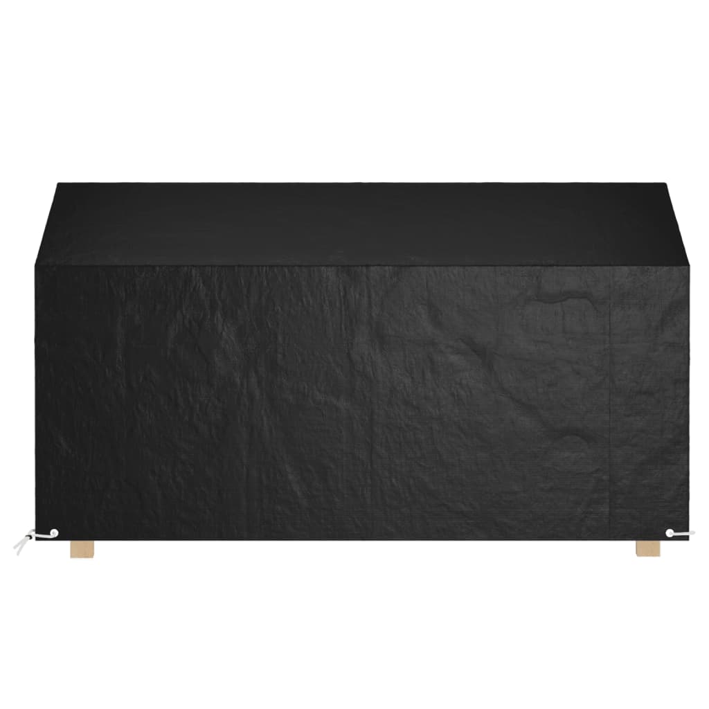 Abdeckungen für Gartenbank 2 Stk. 8 Ösen 130x70x70/88 cm