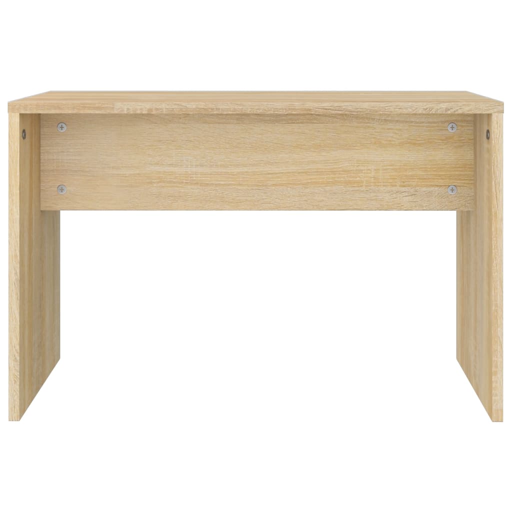 Schminktisch-Set Weiß 86,5x35x136 cm