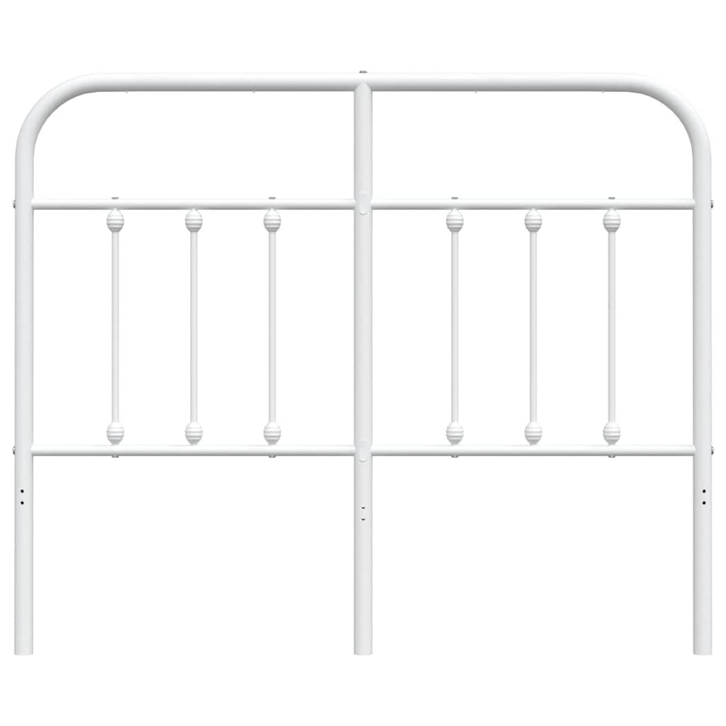 Ersatz-Kopfteil Metall Schwarz 75 cm