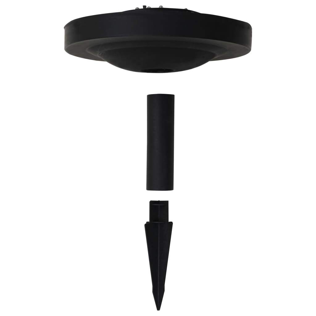 Außen-Solarlampen 4 Stk. LED Kugel 30 cm RGB