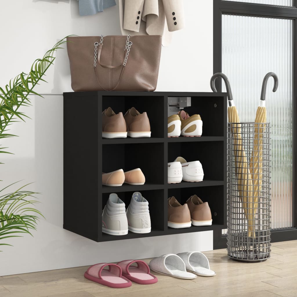 Schuhregale 2 Stk. Weiß 52,5x30x50 cm