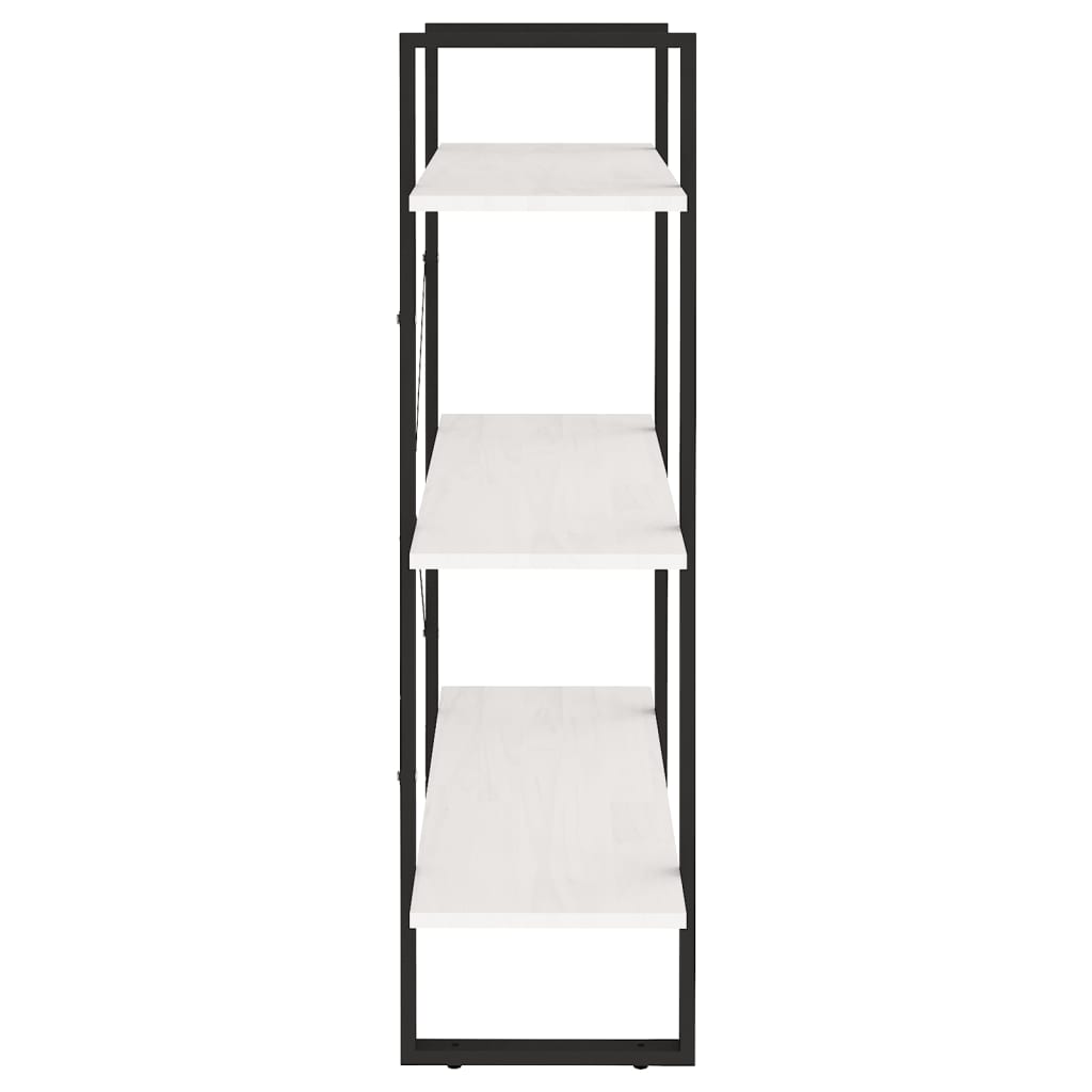 Bücherregal Weiß 80x30x105 cm Holzwerkstoff