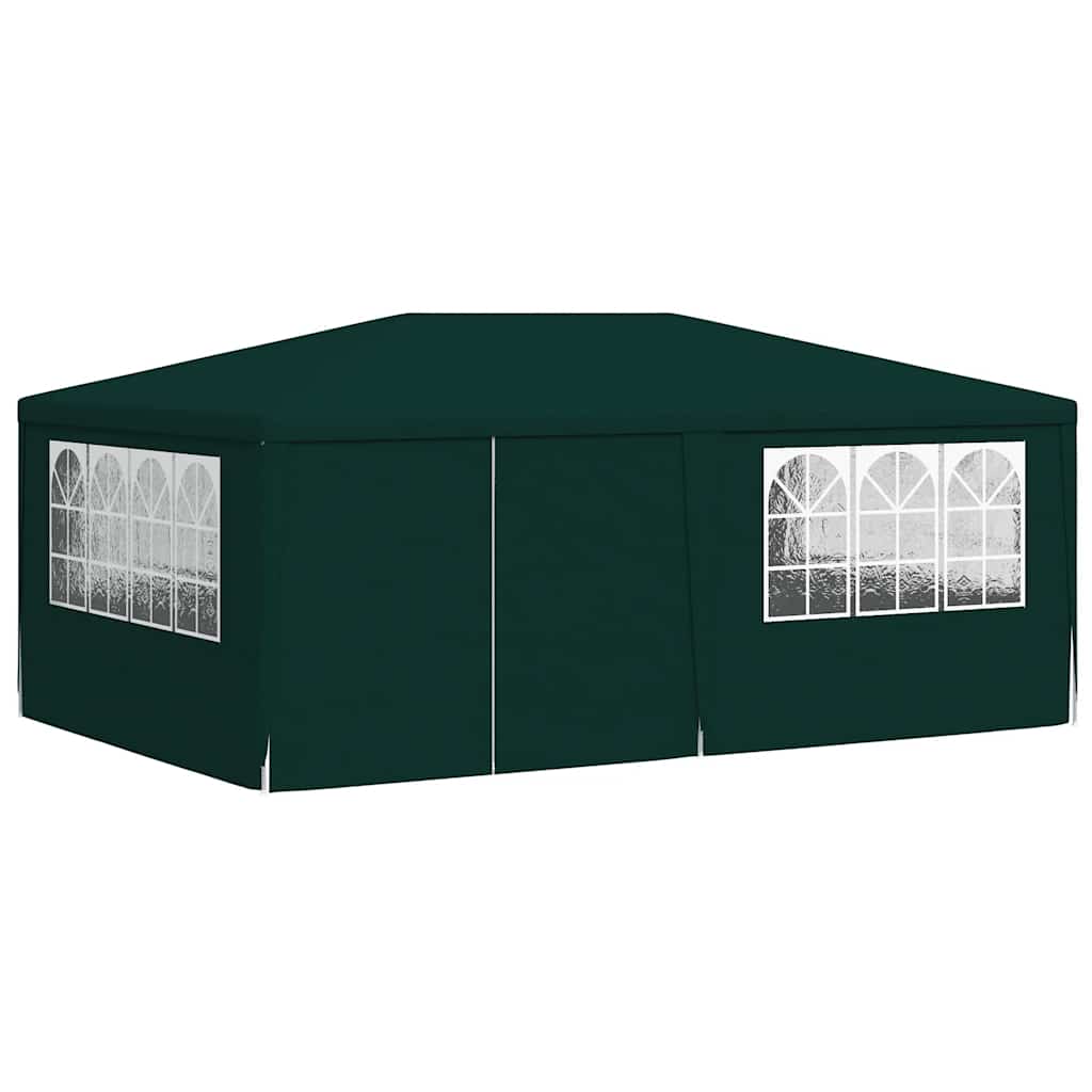 Party-Zelt Rot 200 x 200 x 240 cm PE und Stahl
