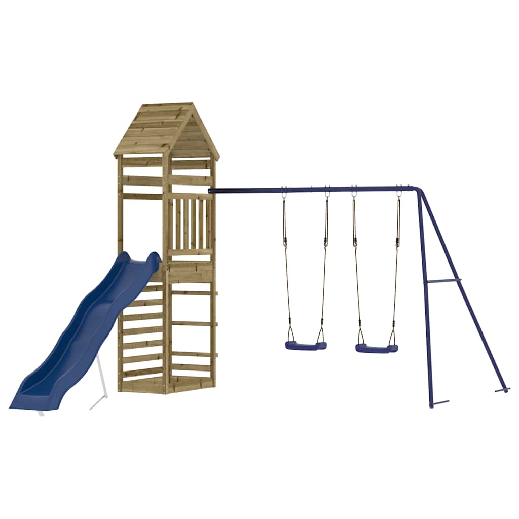 Spielturm Massivholz Kiefer