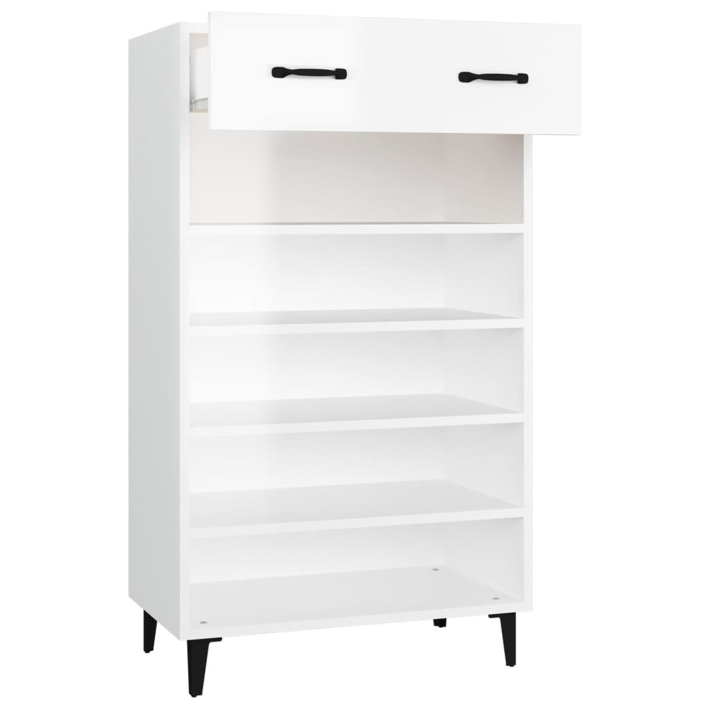 Schuhschrank Weiß 60x35x105 cm Holzwerkstoff