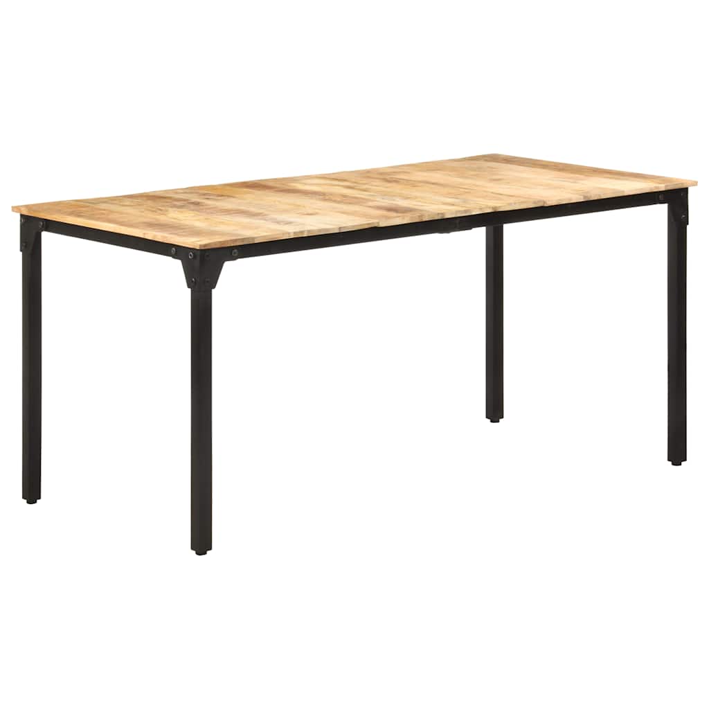 Esstisch 140x70x76 cm Raues Mangoholz