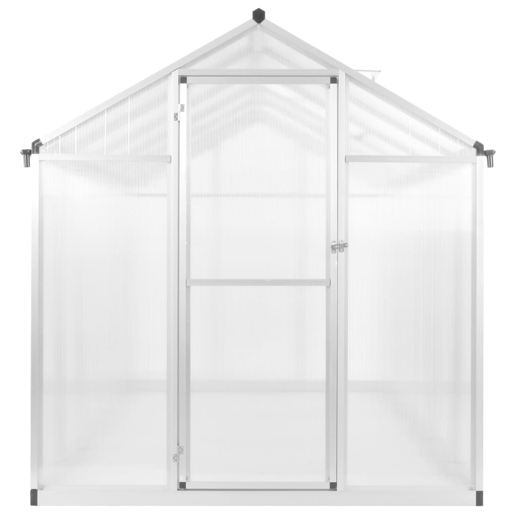 Gewächshaus Aluminium 302x190x195 cm 11,19 m³