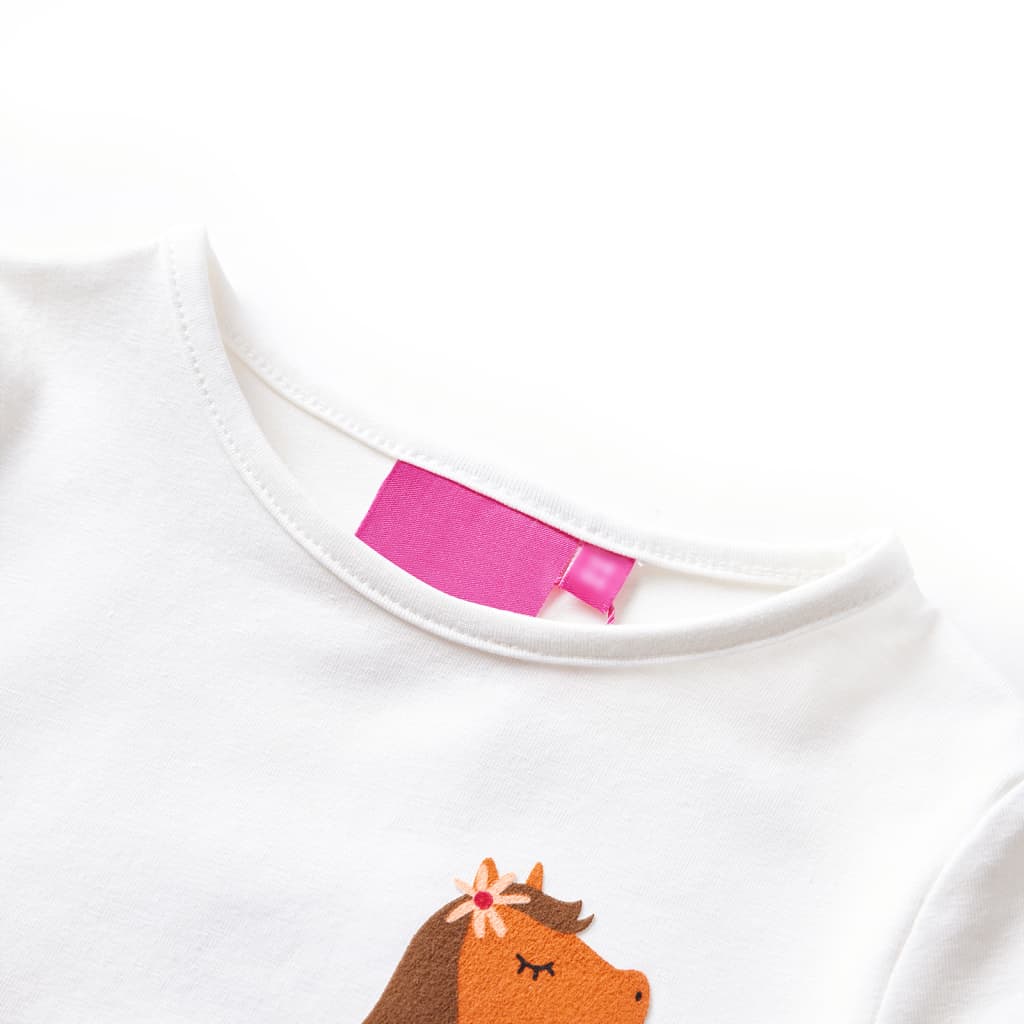 Kinder-Langarmshirt Marineblau 116